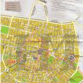 便利なソフィア地図拡大版(ホステル・モステルでくれる市内地図）