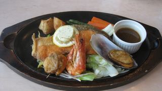 海が一望できるレストラン