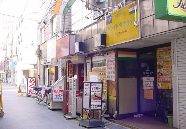 路地裏の名店です