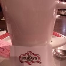 コーヒーもビッグサイズ！おかわりは他のドリンクにチェンジもO