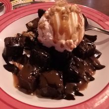 ブラウニーもボリューム満点