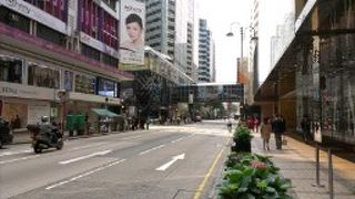 九龍サイドで高級ブティックが集中します。