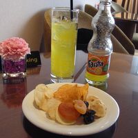 エブゼクティブフロアではラウンジが利用できる