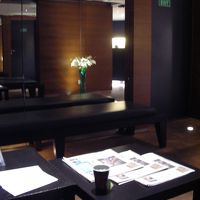 スパフロアのスタッフもきちんとしていた