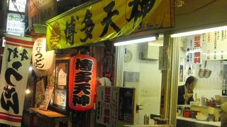 しつこくない豚骨ラーメン