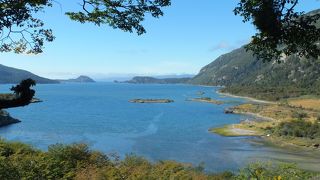 ロカ湖を一望できます