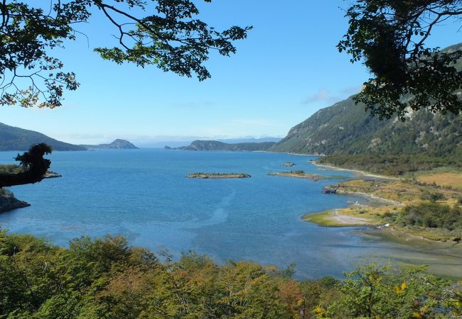 ロカ湖を一望できます