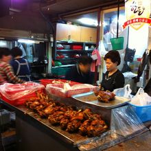 隣接チョッパル売り場