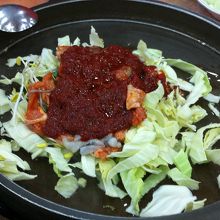 ナッチタッカルビ（調理前）