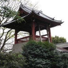 上野精養軒の駐車場からの眺め