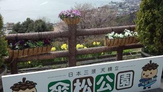 天橋立を一望できる　股のぞきスポット