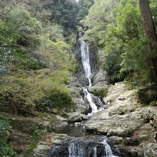 「菅生の滝」全景