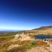 第5展望台から見た姿見の池