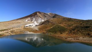 3度目の正直！姿見の池に映った旭岳を見た～