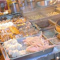 この、おでん（？）屋台は美味しかったです