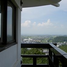 景色はなかなか