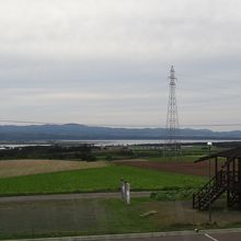 右が小さな展望台