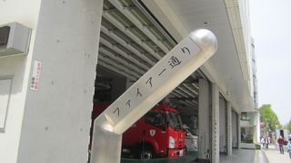 渋谷消防署を通って