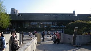 上野駅、公園口の目の前