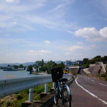 海景色を横目にサイクリングを楽しめます。