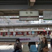 大阪平野からだんだんと高度を上げて行って、大阪の市内を見下ろす風景が、独特