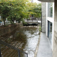 レストランの先端