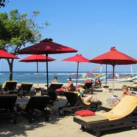 ビーチでごろ寝もできます