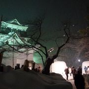 横手城展望台 --- 残念ながら「模擬天守」なんですけどね・・・。