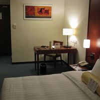 内装は普通。一人ならベッドの大きさも十分です。