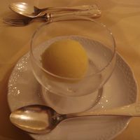 お口直しのシャーベット