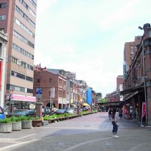 朝早い時間の様子です