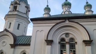 金森赤レンガ倉庫から歩いて行きました