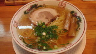 旨味の効いた醤油ラーメンです