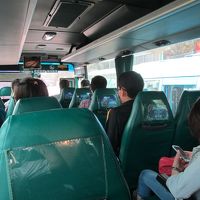 フリーシャトルバス車内