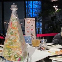 オニオンリングタワー仕立てとスカイツリー