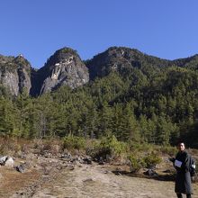 駐車場。ここから登ります。