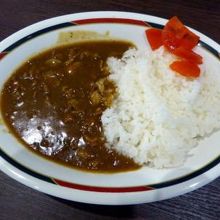 バルボアのポークカレー ￥６５０− 