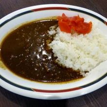 バルボアのビーフカレー ￥６５０− 