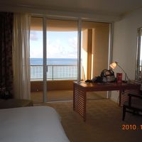 注：カーテン半分ひいてます。部屋も広いです