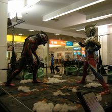 ウルトラマンの展示をしていることもありました