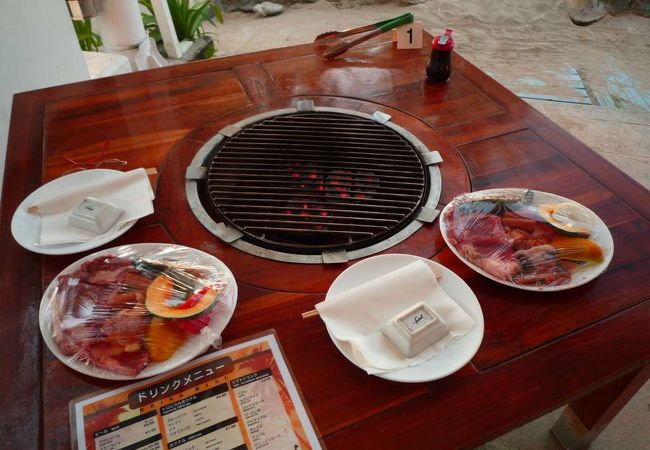 BBQの料理