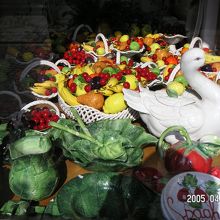 城砦中にあるお店、個性豊かで楽しいです。