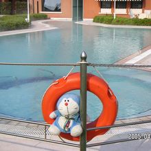 温泉も楽しめて！