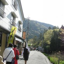 月曜日の午前中は人通りも少なく