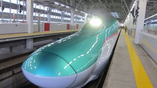 新青森出発時は全く揺れませんでした（はやぶさ）