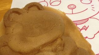 まねき猫型のたい焼き？