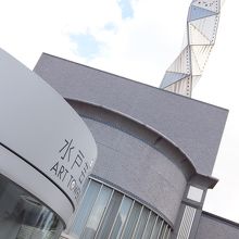 正面入り口から