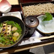 友部サービスエリアの手打ち蕎麦処 常陸庵