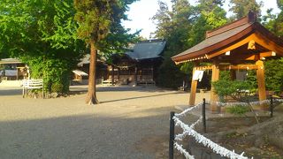 歴史ある神社
