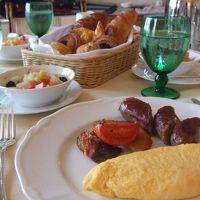 朝食はルームサービス♪